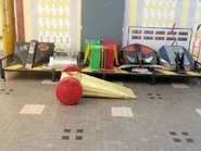 Welsh ComicCon robots.jpg (124 KB) Edge Hog (far right) on display at Welsh ComicCon in 2014