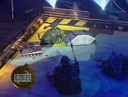 Both robots lay immobile as the House Robots close in