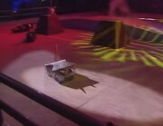 The Demolisher speeds away to complete The Gauntlet