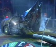 Matilda impedes Dominator 2's attempts to self-right