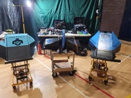 Tectonic Aftershock Manta XR Brentwood 2023.jpg (353 KB) Team Shock heavyweights at Extreme Robots Brentwood, May 2023 (left-to-right: Tectonic, Aftershock and Manta)