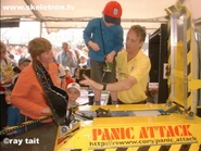 Panic Attack on display at a Robot Zone event in Kent, July 2002