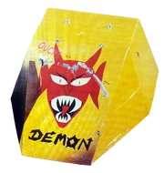 Overhead view of Demon from its Arena battle