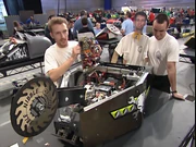 Team Haardvark show off the internals of Haardvark in Series 3