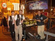 The team in the pits with Alien Destructor 2