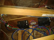 Drive wiring and speed controller fans