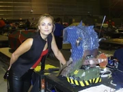 BBC 2 Ident in The Pits with Philippa Forrester