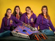 TMHWK with Team Dutch Robot Girls in Series 9
