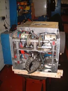 The insides of X box