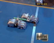 Team KAM in the Relay in Techno Games 2002