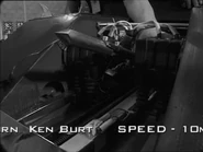 The front spike of Plunderbird 2, raised (Robot Wars Revealed, Episode 11)