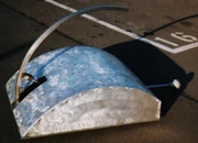 Mr Punch before being painted