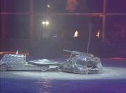 Hypno-Disc trashes Bigger Brother