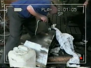 Onslaught videodiary.png (686 KB) A mounting point is drilled for Onslaught's scoop (Robot Wars Revealed, Episode 7)