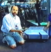 Gage Cauchois with Vlad the Impaler (1996)