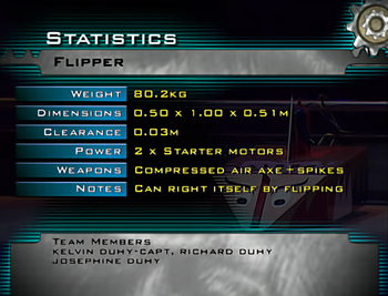 Flipper stats