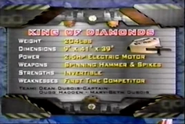 King of diamonds stats