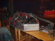 The Steel Avenger as a static display in Colchester in 2007