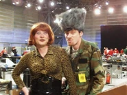 Ian Lewis and Vincent Blood's costumes for the Series 3 Pinball