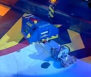 Mighty Mouse defeats Kronic the Wedgehog in an unanticipated turn of events