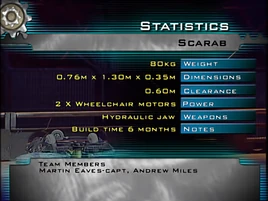 Scarab s3 stats