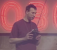 Steve Dove driving Eubank the Mouse