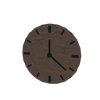 Tik Tok Clocks-Wall Clock-brown