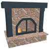 Agrarian Architecture-Fireplace-black