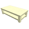 Coffee Stained-Coffee Table-cream