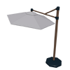 Outdoor Oasis-Umbrella Stand-white