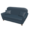 Meuble Moderne-Loveseat-black