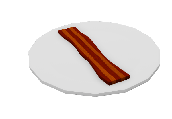 Roblox Minecraft Video game, bacon transparent background PNG