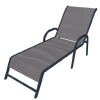 Outdoor Oasis-Lounge Chair-grey