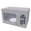 Macro Wave-Microwave Oven-white