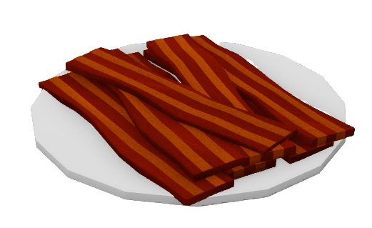 Roblox Minecraft Video game, bacon transparent background PNG