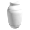 Vasic Vases-Ceramic Vase-white