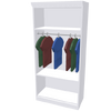 Garment Groupings-Wardrobe II-white