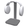 Singular Supercomputers-Headphone Stand-white