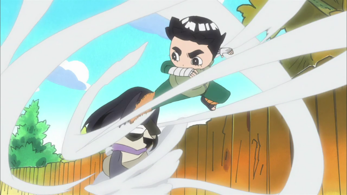 Grande Tornade de Konoha Wikia Rock Lee Les Péripéties d