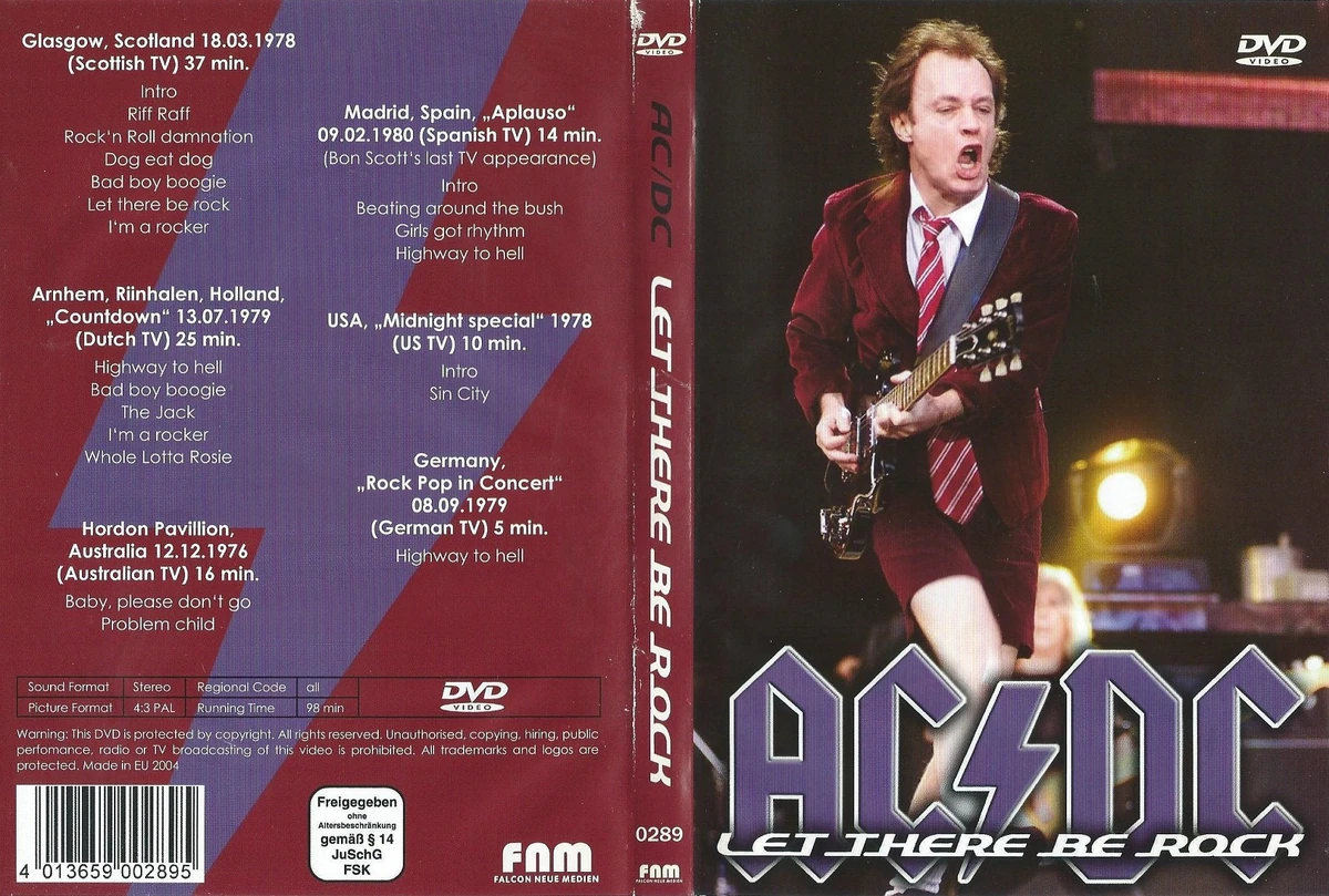 Let There Be Rock (DVD 2004) | Rock & Metal wiki | Fandom
