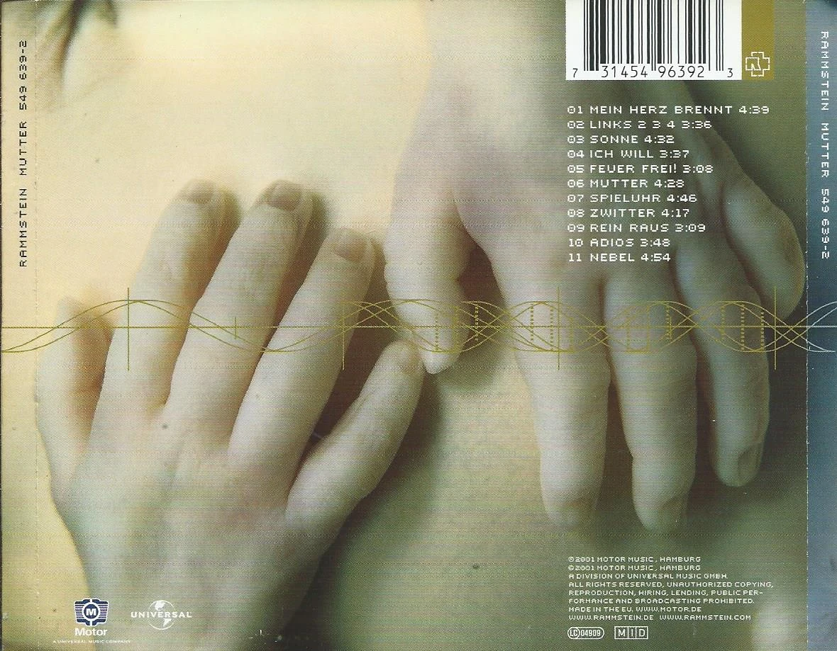 Mutter (album) Rock & Metal wiki Fandom