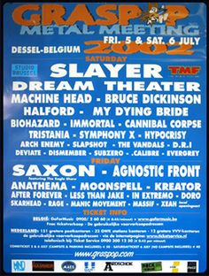 Programmations du Graspop Metal Meeting — Wikipédia