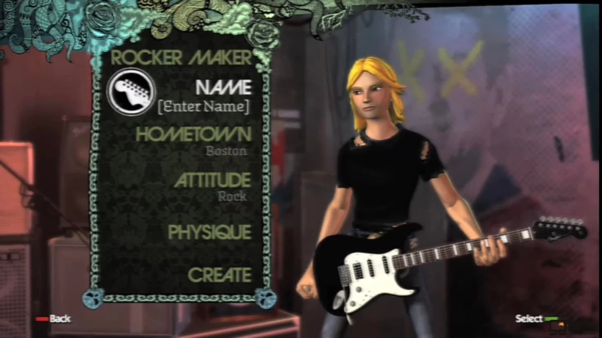 Character Creator Rock Band Wiki Fandom