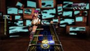 Dora Sullivan singing in Rock Band 3.