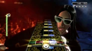 Maynard singing in Rock Band 2.