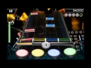 Drum chart from Rock Band Reloaded