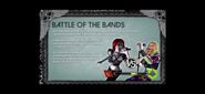 Fritzi in a promotional image for the "Battle of the Bands" mode in Rock Band 2.