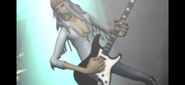 Ol' Smokey playing guitar in Rock Band 2.