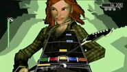 Megan Scott in the Wii version of Rock Band 2.