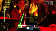 Mekon Gemini playing drums in Rock Band 2.
